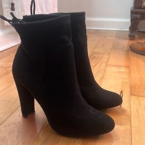 Charles David black booties